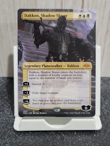 Dakkon, Shadow Slayer (Borderless) - MTG - Near Mint (Modern Horizons 2) - Picture 1 of 1