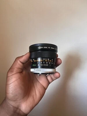 Canon FD 20mm f/2.8 S.S.C. Lente - Ultra Gran Angular - Estuche Org en Perfecto Estado Foto 1 de 4