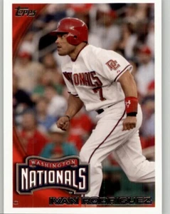2010 Topps Update Ivan Rodriguez #US-155 Washington Nationals - Picture 1 of 2