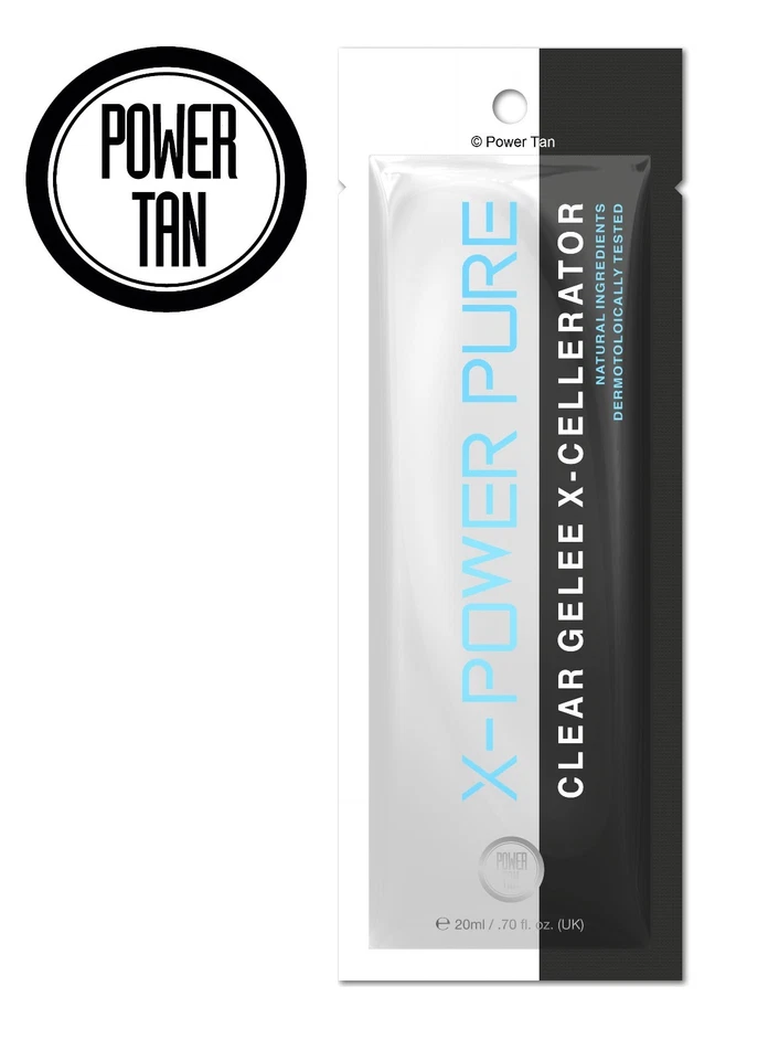 Power Tan X-Power Pure Tanning Sunbed Lotion Creme Beschleuniger 20ml