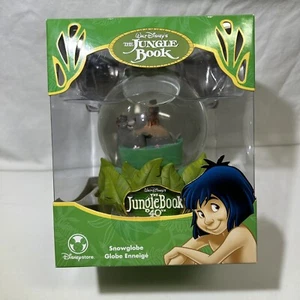 Walt Disney’s The Jungle Book 40th Anniversary Snow Globe Disney Store NEW! - Picture 1 of 3
