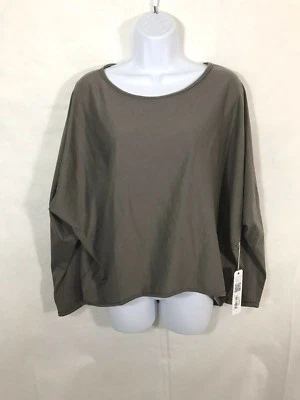 NWT Indigenous Organic Fair Trade Dolman High Low Hem Relaxed Pullover Top Sz XS Foto 1 de 4