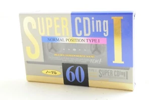 TDK Super Ing I Normalposition Kassettenband 60min - Bild 1 von 4