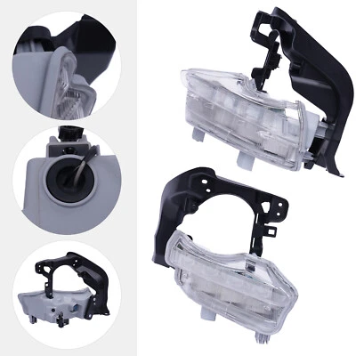 1 Pair LED Daytime Running Lights For Toyota Highlander 2014 2015 2016 - Image 1 of 4