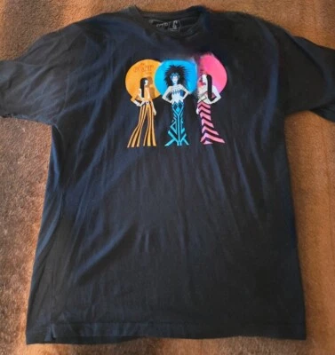 THE CHER SHOW BROADWAY NATIONAL TOUR 3 IMAGE  BLACK T-SHIRT XXL EXTRA LARGE - Image 1 of 4
