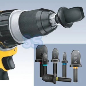 Set punte espansore bicchiere su tubi in rame per avvitatore 6 diametri - Imagen 1 de 1