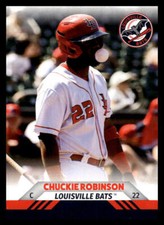 2023 Choice Chuckie Robinson  Team Card 22 Louisville Bats
