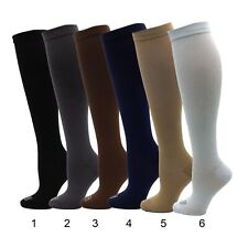 ( 3 PAİRS) Compression Socks Stockings Womens Mens Knee High Medical 15-20 mmHG