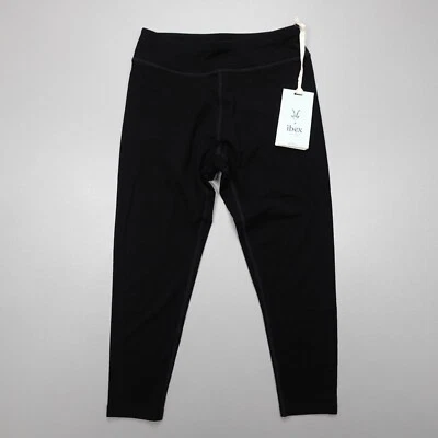 Ibex Merino Woolies Tech 3/4 Bottoms Black Women's 20" Inseam Size XS - Image 1 of 4