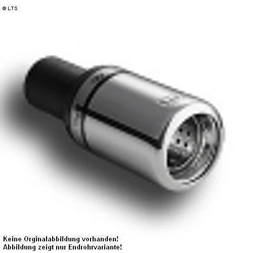 Scarico Sportivo Ulter 1 x 80mm Arrotolato - Daewoo Nubira Kombi Da Anno Fab. 97 - Immagine 1 di 1