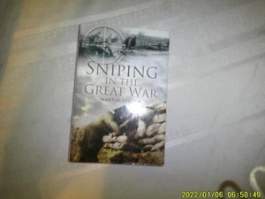 VINTAGE HARDBACK BOOK SNIPING IN THE WAR MARTIN PEGLER - Foto 1 di 3