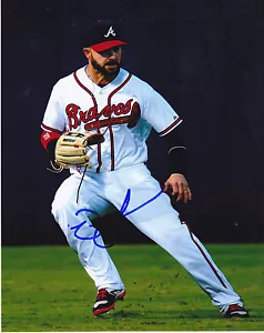 NICK SWISHER ATLANTA BRAVES ACTION SIGNED 8x10 - Picture 1 of 1