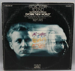 Leopold Stokowski - The Stokowski Sound Dvorak New World Symphony - 1974 2 LPs - Picture 1 of 4
