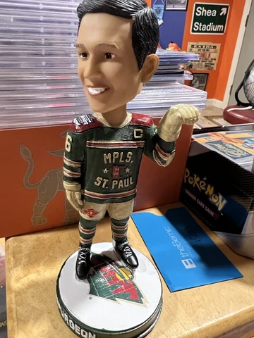 Rare Limited Edition Jared Spurgeon Bobblegead  Minnesota WILD SGA 2021-2022 NHL Cover