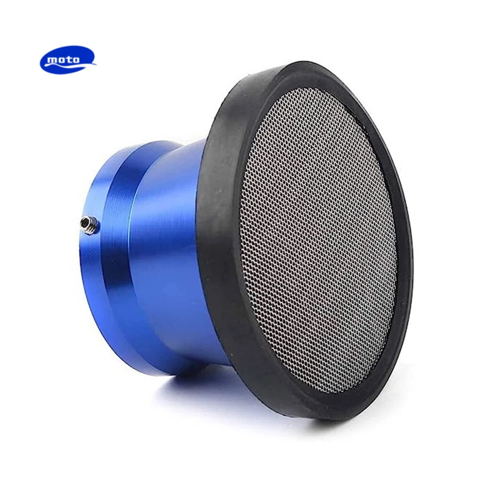 Filtro de aire de carburador azul 55 mm pilas de velocidad bocina de viento taza apta para PWK 32/34 mm Foto 1 de 4
