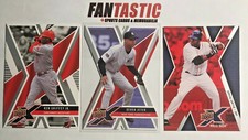 2008 & 2009 Upper Deck UD X Baseball YOU PICK base cards, Die Cut Parallel , RCs