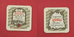 Ettal verschiedene Klosterbiere Brauerei Bierdeckel Coaster Beermat - Picture 1 of 1