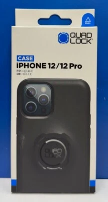 QUAD LOCK® MOTORCYCLE SCOOTER BICYCLE IPHONE "Twelve 12/12 Pro" CASE COVER - image 1 of 4