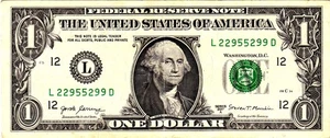 $1 2017A Fancy Serial L22955299D - Picture 1 of 1