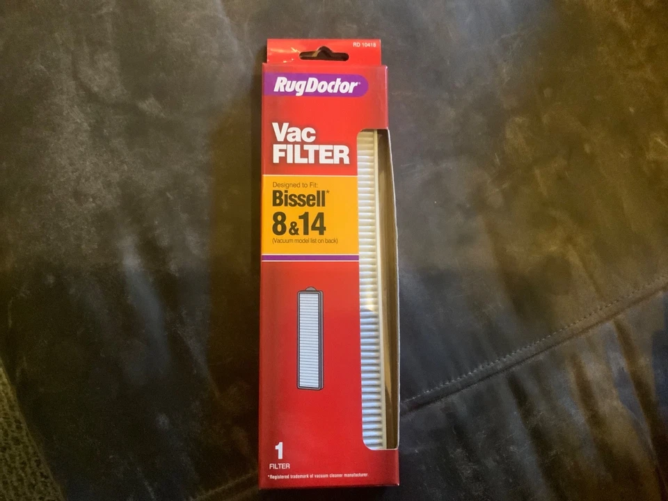 Rug Doctor Vac Filter Bissel 8  &  14 / NOS / 1 FILTER (RD10418) - Image 1 of 1