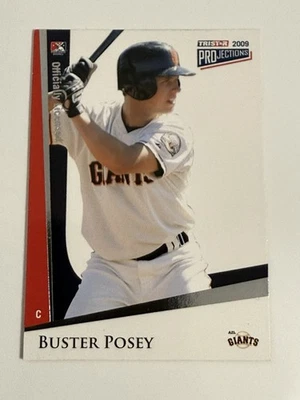 Buster Posey 2009 TriStar Proyecciones #181 Gigantes de San Francisco Foto 1 de 2