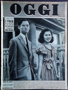 OGGI 1950#19- Angelo Goretti - Santa Maria Goretti - SIRIKIT e il RE DEL SIAM - - Imagen 1 de 15