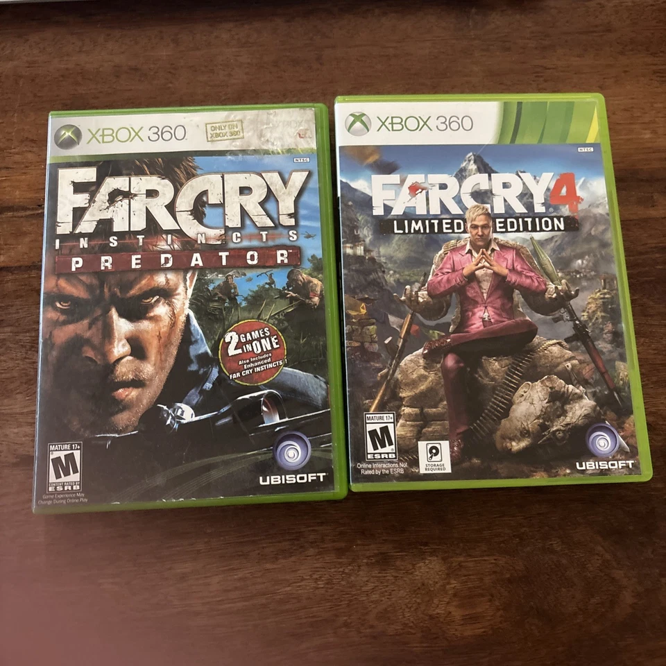 Paquete Farcry para Xbox 360 con manuales Foto 1 de 1