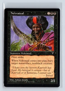 NEKRATAAL – MTG Magic the Gathering Card – Visions – Uncommon - Picture 1 of 6