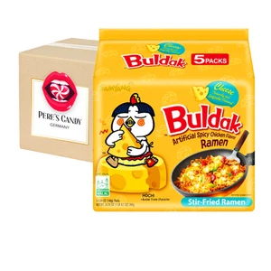 Buldak Samyang Noodles Cheese 5 x 140g - Bild 1 von 2
