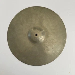 Instrumento vintage Zyn Crash Cymabal 15" 38 cm hecho en Inglaterra - Imagen 1 de 4