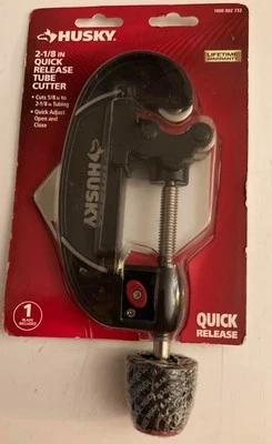 Husky 2-1/8in Quick Release Tube Cutter (5/8in to 2-1/8in Tubing) - Image 1 of 3