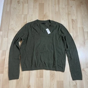 Gap Herrenpullover grün V-Ausschnitt neu mit Etikett Größe Small - Bild 1 von 5