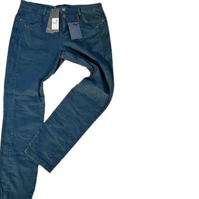 Street One Hose Stoffhose Modell Crissi blaugrün Ton (1 061) NEU - Bild 1 von 3