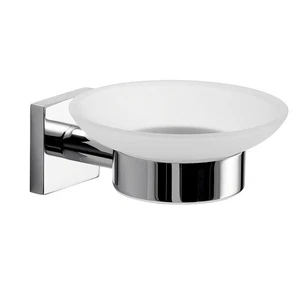 Portasapone da muro in acciaio inox AISI 304 e Cromall FJ11 Gedy serie FUJI Crom - Foto 1 di 1