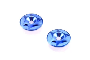 RDRP0266-LBL Revolution Design Rondelle Alettone BLU 1:8 Buggy Truggy - Foto 1 di 1