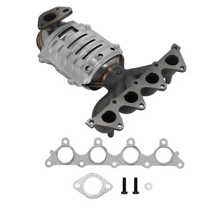 Exhaust Manifold Catalytic Converter for Kia Rio5 2006-2011 Hyundai Accent 1.6 - Picture 1 of 11