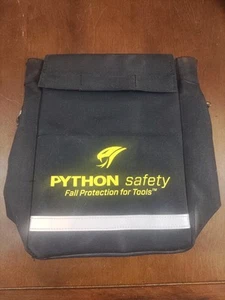 New DBI SALA Python Safety PCH-NAIL / Tool Pouch Bag Black Canvas with 3 D-Rings - Picture 1 of 13