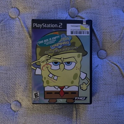 SpongeBob Schwammkopf Battle For Bikinihose PS2 Spiel, mit Anleitung! - Bild 1 von 3