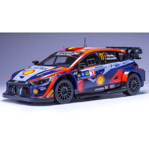 HYUNDAI i20 N WRC N.11 CENTRAL EUROPE RALLY 2023 NEUVILLE-WYDAEGHE 1:18 Ixo Mode - Immagine 1 di 1