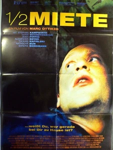 1/2 Miete - Stephan Kampwirth - Natascha Bub - Filmposter A1 84x60cm gefaltet - Picture 1 of 1