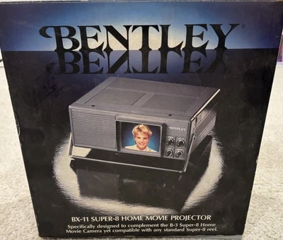PROYECTOR DE PELÍCULAS CASERAS BENTLEY BX-11 SUPER 8 DE COLECCIÓN sin probar Foto 1 de 4