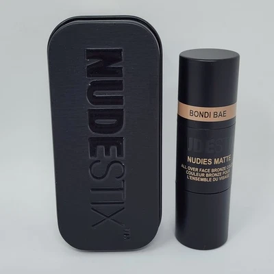 Nudestix Matte Bronzing Stick 3-in-1 Cream Bronzer for Face, Lip, Eye, Bondi Bae - Image 1 of 4