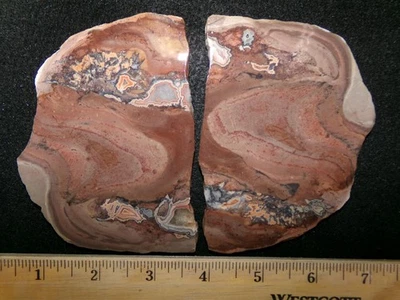 WEBERockin:   Unknown From An Old Collection, 2 Slabs - Image 1 of 4