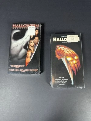 John Carpenter's Halloween And Halloween Resurrection VHS sealed - Image 1 of 4