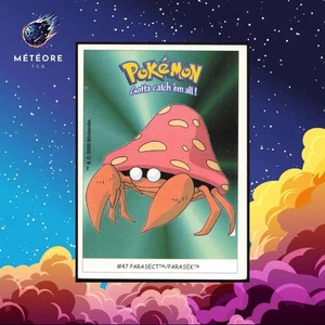 Carte Pokemon Parasect 47 Sticker Dunkin Boomer - Imagen 1 de 2