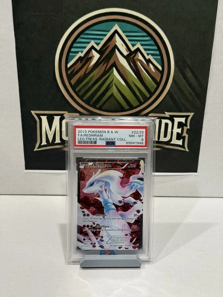 Reshiram (Full Art) RC22/RC25 Legendary Treasures: Radiant Collection Holo - Image 1 of 1