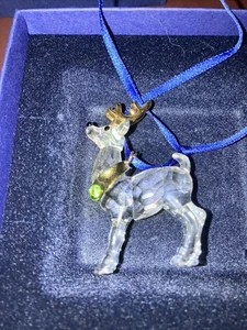 Swarovski Rentier Ornament Gold 842767 - Miob mit Original Zertifikat - Bild 1 von 6
