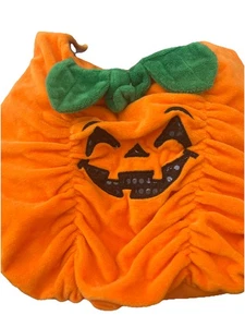 Halloween Pumpkin Dog Costume Orange Size: Medium - Picture 1 of 4