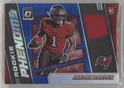2021 Donruss Optic Rookie Phenoms Horizontal Blue Hyper Prizm Jaelon Darden RC - Image 1 of 2