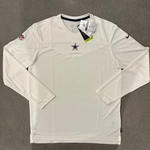 *NEW* Dallas Cowboys - Nike NFL Dri-Fit - On Field Long Sleeve Shirt - Mens L - Picture 1 of 10